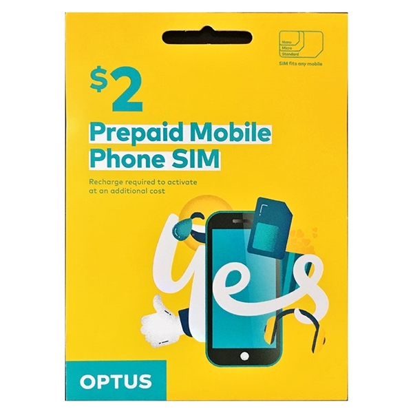 Optus Prepaid Mobile Phone SIM