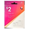 Telstra $2 Prepaid SIM kit