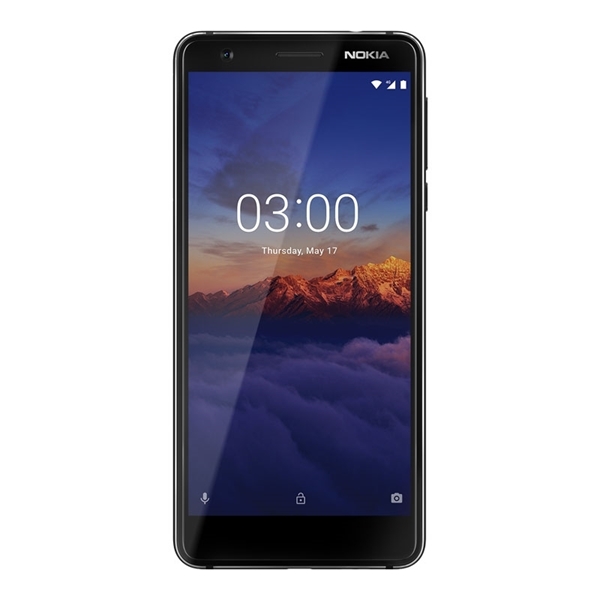 Nokia 3.1 Android One (4G/LTE, 16GB/2GB) - Black/Chrome