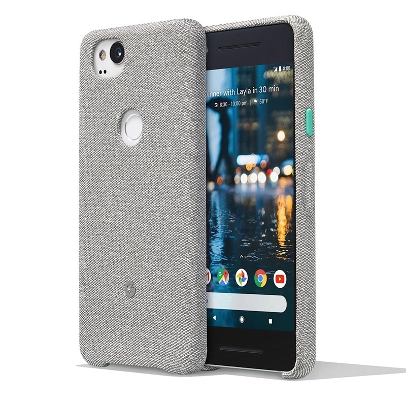 Google Fabric Phone Case for Google Pixel 2 (Cement) AUDITECH