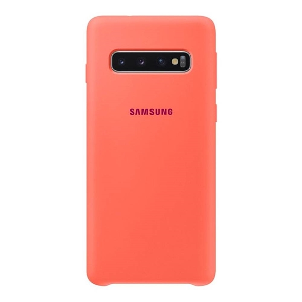 Samsung Galaxy S10 Silicone Cover - Berry Pink