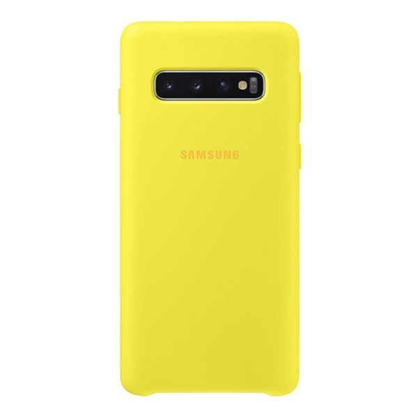 Samsung Galaxy S10 Silicone Cover - Yellow