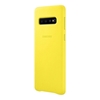 Samsung Galaxy S10 Leather Back Cover - Yellow