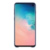 Samsung Galaxy S10 Leather Back Cover - Navy