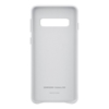 Samsung Galaxy S10 Leather Back Cover - White