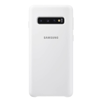 Samsung Galaxy S10 Silicone Cover - White