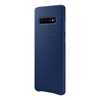 Samsung Leather Back Cover for Galaxy S10+ Plus - Navy