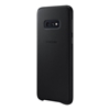 Samsung Galaxy S10e Leather Back Cover - Black