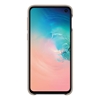 Samsung Galaxy S10e Leather Back Cover - Grey