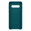 Samsung Galaxy S10 Leather Back Cover - Green