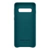 Samsung Galaxy S10 Leather Back Cover - Green