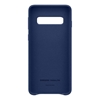 Samsung Galaxy S10 Leather Back Cover - Navy