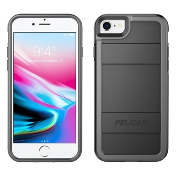 Pelican Protector iPhone 8/7/6s/6 case - Black/Grey