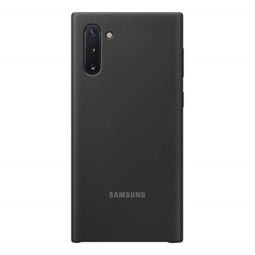 Samsung Galaxy Note10 Silicone Cover - Black