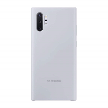 Samsung Silicone Cover for Galaxy Note10+ Plus - Silver