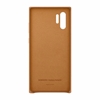 Samsung Leather Back Cover for Galaxy Note10+ Plus - Brown