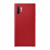 Samsung Leather Back Cover for Galaxy Note10+ Plus - Red