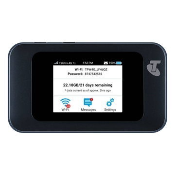 Telstra Prepaid 4GX Wi-Fi Hotspot Modem MF985T