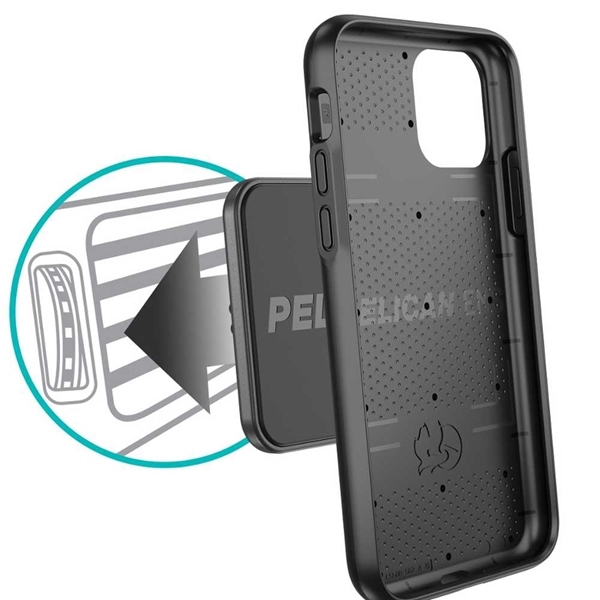 Pelican Protector EMS Vent Mount for iPhone 11 Pro / XS / X - Black