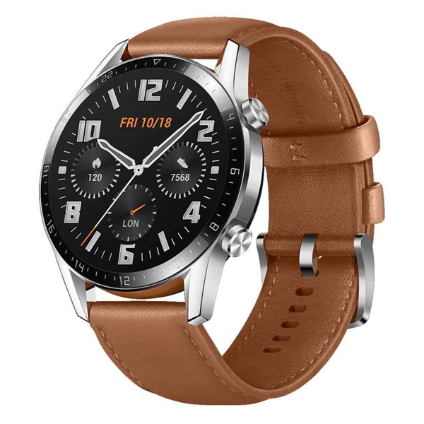 Huawei Watch GT 2 Classic 46mm Smartwatch - Pebble Brown
