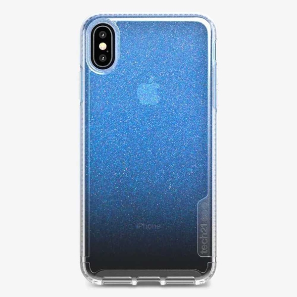 Tech21 Pure Shimmer Case for iPhone Xs / X - Blue