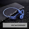 AfterShokz Aeropex Open-Ear Wireless Bone Conduction Headphones (Bluetooth, IP67 Rated) - Blue Eclipse
