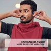 AfterShokz Aeropex Open-Ear Wireless Bone Conduction Headphones (Bluetooth, IP67 Rated) - Blue Eclipse