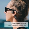 AfterShokz Aeropex Open-Ear Wireless Bone Conduction Headphones (Bluetooth, IP67 Rated) - Cosmic Black