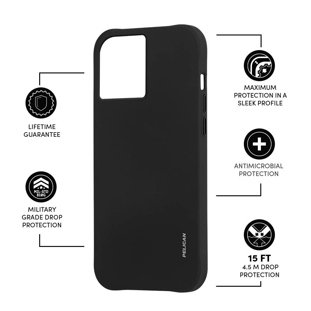 Pelican Ranger iPhone 12 mini case Black AUDITECH
