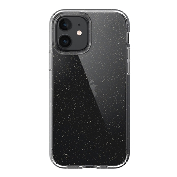 Speck Presidio Perfect-Clear case for iPhone 12 / 12 Pro - Clear/Glitter