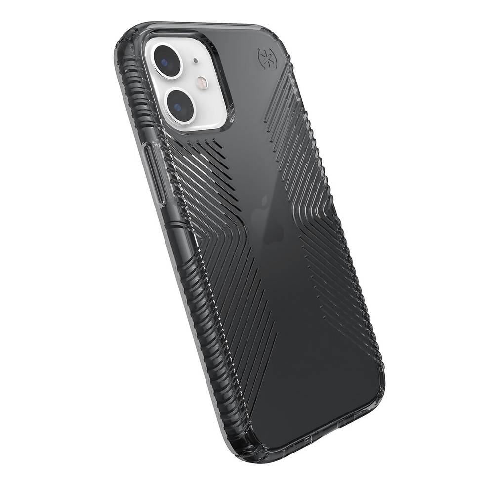 Speck Presidio PerfectClear iPhone 12 & 12 Pro Grips Case (Obsidian) AUDITECH