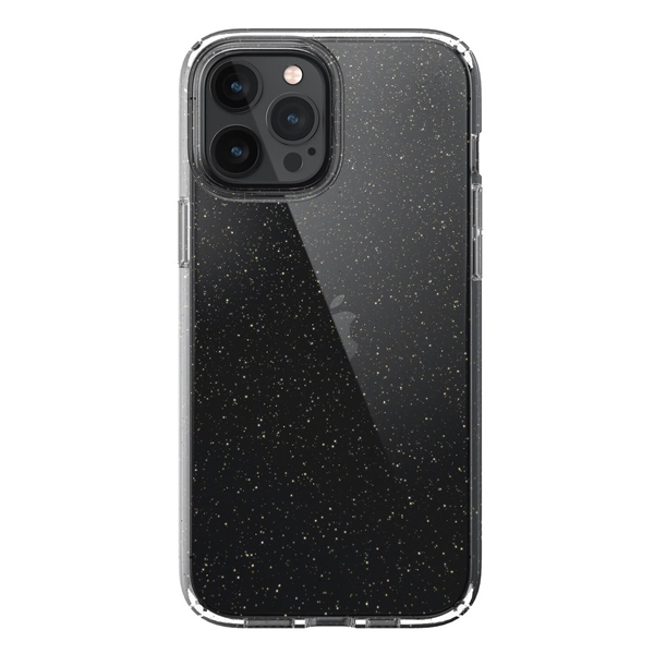 Speck Presidio Perfect-Clear iPhone 12 Pro Max Case (Glitter & Clear