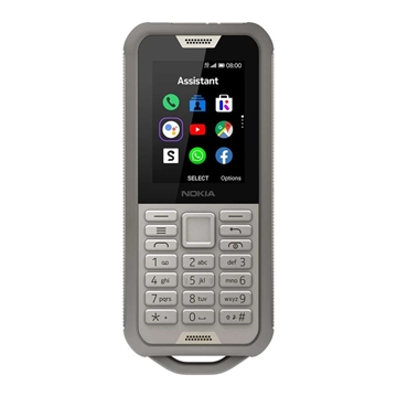 Nokia 800 Tough (4G/LTE, IP68 Rated, Rugged Phone) - Sand