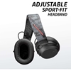 Plantronics BackBeat FIT 6100 Wireless Sport BT Headphones Sweatproof and Water-Resistant - Black