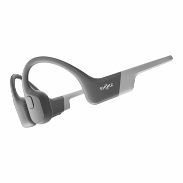 Shokz OPENRUN Open-Ear Bone Conduction Headphones (Bluetooth 5.1, IP67) - Grey