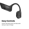 Shokz OPENRUN Open-Ear Bone Conduction Headphones (Bluetooth 5.1, IP67) - Black