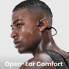 Shokz OPENRUN Pro Open-Ear Bone Conduction Sports Headphones (Bluetooth 5.1, IP55) - Black