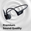Shokz OPENRUN Pro Open-Ear Bone Conduction Sports Headphones (Bluetooth 5.1, IP55) - Black