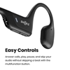 Shokz OPENRUN Pro Open-Ear Bone Conduction Sports Headphones (Bluetooth 5.1, IP55) - Black