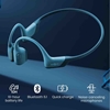 Shokz OPENRUN Pro Open-Ear Bone Conduction Sports Headphones (Bluetooth 5.1, IP55) - Blue