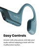 Shokz OPENRUN Pro Open-Ear Bone Conduction Sports Headphones (Bluetooth 5.1, IP55) - Blue