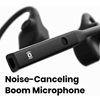 Shokz OPENCOMM Open-Ear Bone Conduction Stereo Headset (Bluetooth 5.1, IP55) - Black