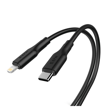 EFM 2M Type C to Lightning MFi Certified Cable - Black