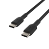 Belkin BOOST↑CHARGE™ 1M USB-C to USB-C Braided Cable - Black