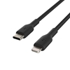 Belkin BOOST↑CHARGE™ 2M USB-C to Lightning Braided Cable - Black