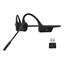 Shokz OPENCOMM UC Open-Ear Bone Conduction Stereo Headset (Bluetooth 5.1, IP55) - Black