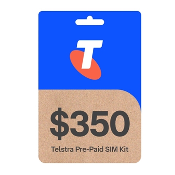 Last Stock - Telstra $350 Prepaid SIM Starter Kit 12 Month Plan 300GB Data