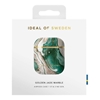Picture of iDEAL OF SWEDEN Airpods Case for AirPods 1 and 2 - Golden Jade Marble