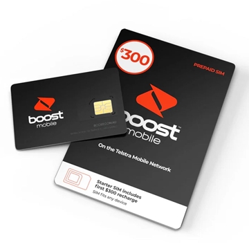 Picture of Boost Mobile $300 Prepaid SIM Starter Kit