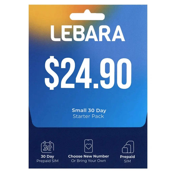 Picture of Lebara 360 Day Plan SIM Starter Pack - 145GB Data